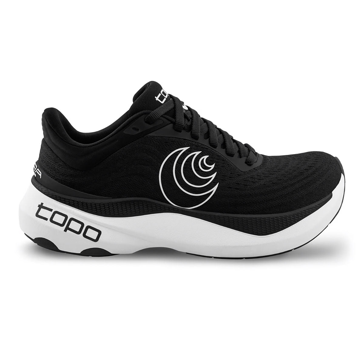 Topo Athletic Womens Aura Black White