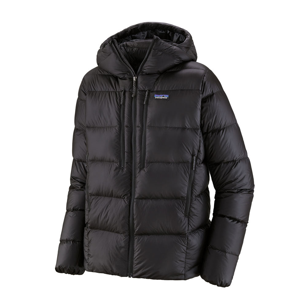 Patagonia Mens Fitz Roy Down Hoody Black