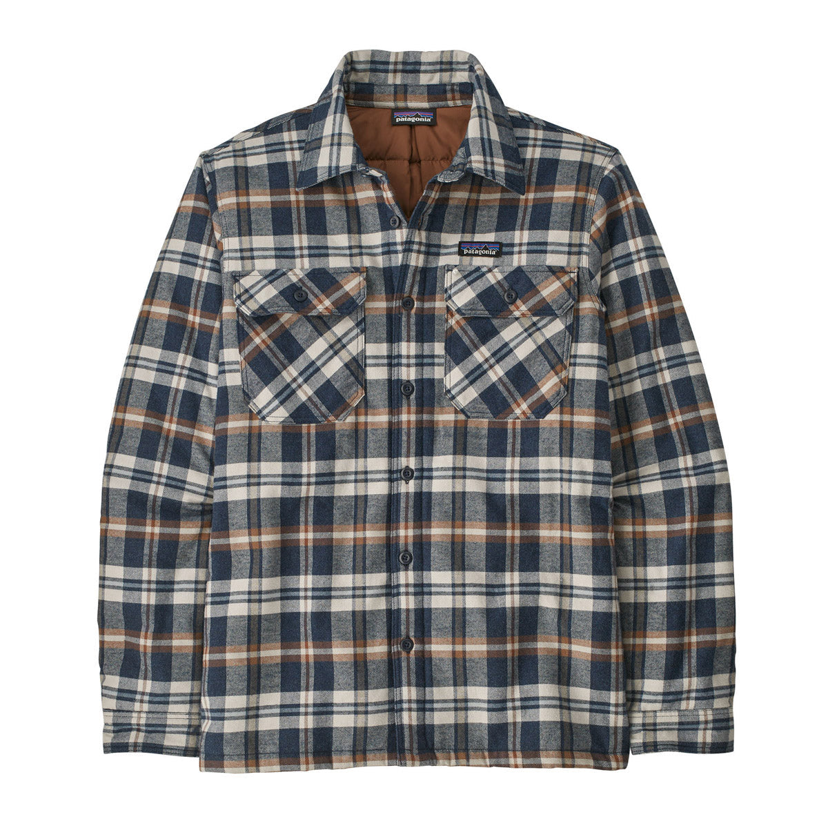 Men&#39;s Insulated Organic Cotton Midweight Fjord Flannel Shirt