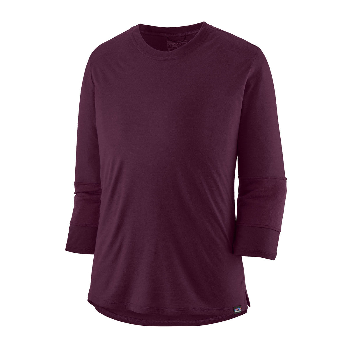 Patagonia Women's Merino 3/4-Sleeved Bike Jersey Night Plum