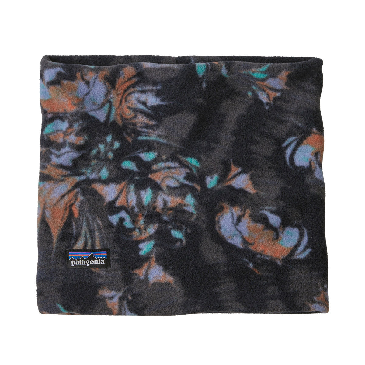 Patagonia Micro D Gaiter Swirl Floral: Pitch Blue