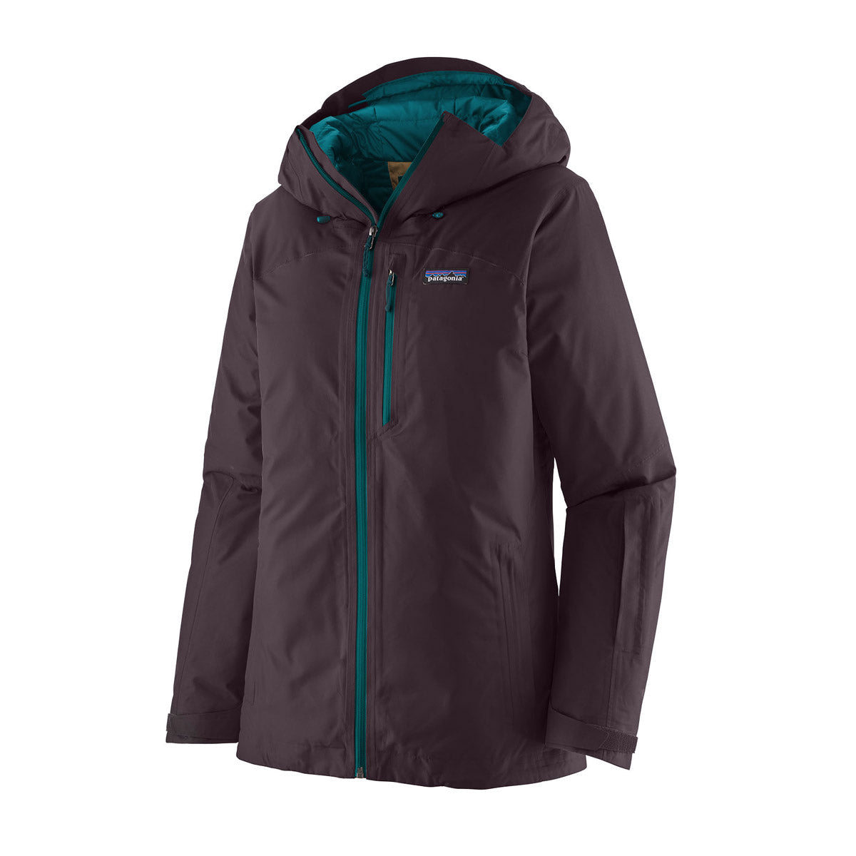 Patagonia Women's Insulated Powder Town Jacket Obsidian Plum