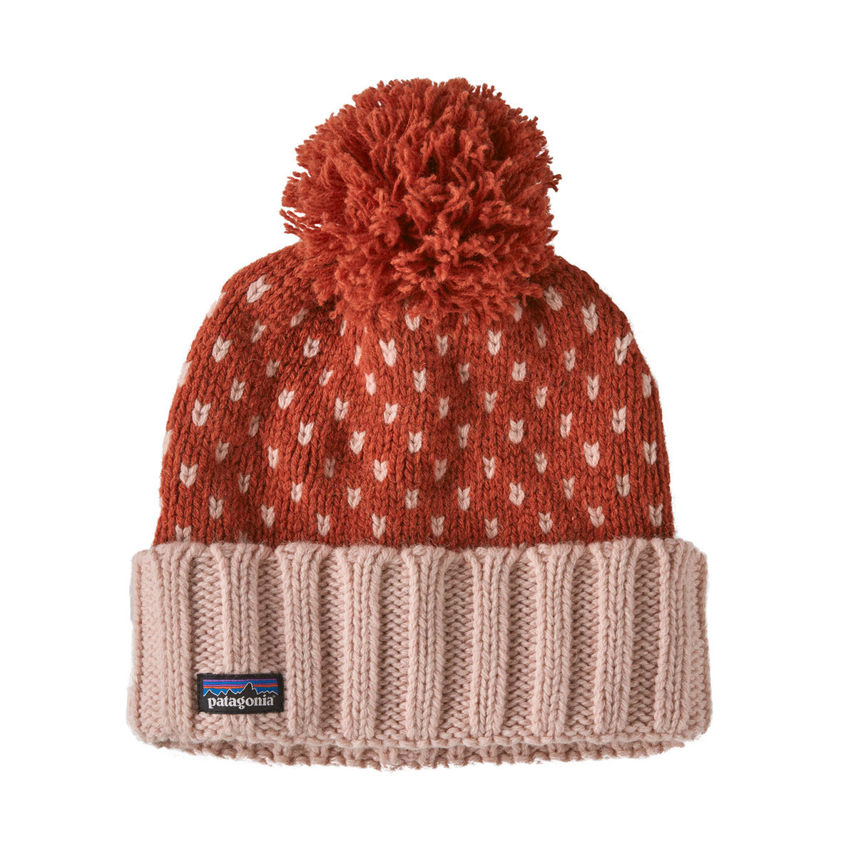 Patagonia Snowbelle Beanie Ridge: Burl Red