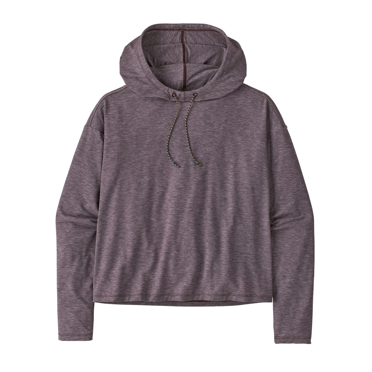 Patagonia Women's Long-Sleeved Glorya Hooded Top Obsidian Plum