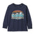 Patagonia Baby Long-Sleeved Regenerative Organic Certified Cotton Fitz Roy Flur New Navy