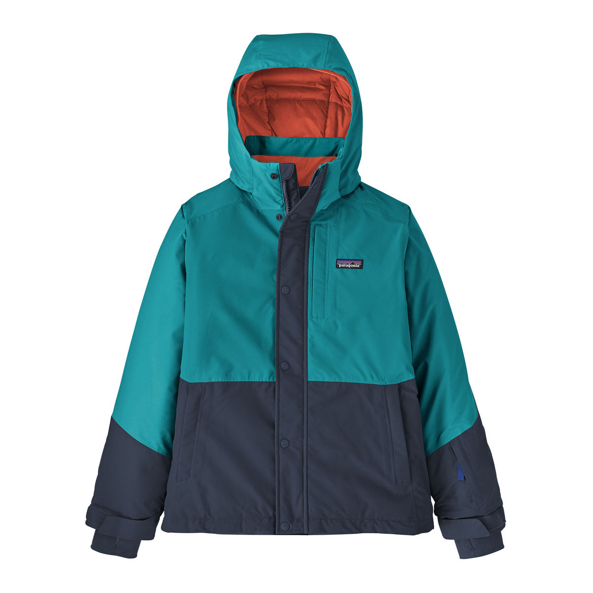 Patagonia Kids' Pulloverwder Town Jacket Belay Blue