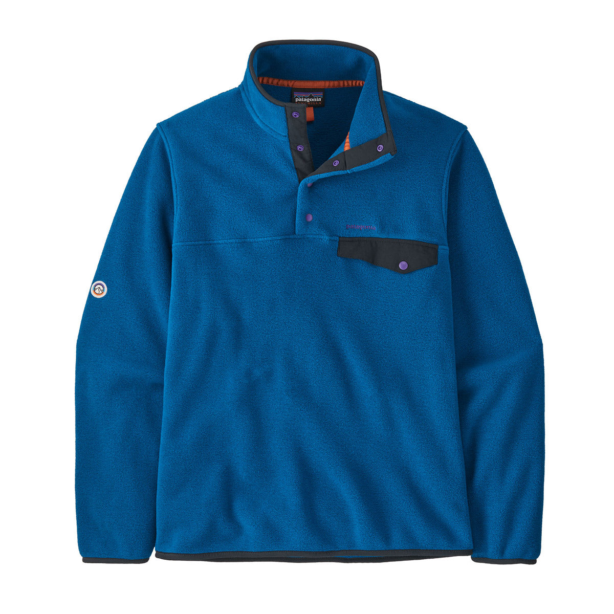 Patagonia Men&#39;s Lightweight Synchilla Snap-T Fleece Pullover Endless Blue