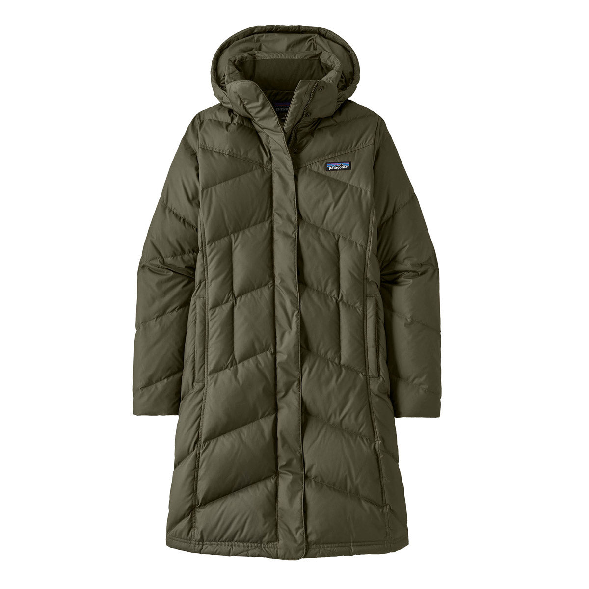 Patagonia Women&#39;s Down With It Parka Pine Needle Green