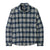 Patagonia Men's Long-Sleeved LW Fjord Flannel Shirt Base Camp: New Navy