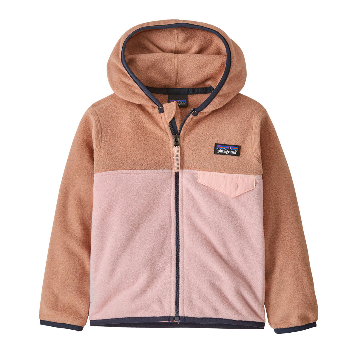 Patagonia Baby Micro D Snap-T Jacket Mallow Pink