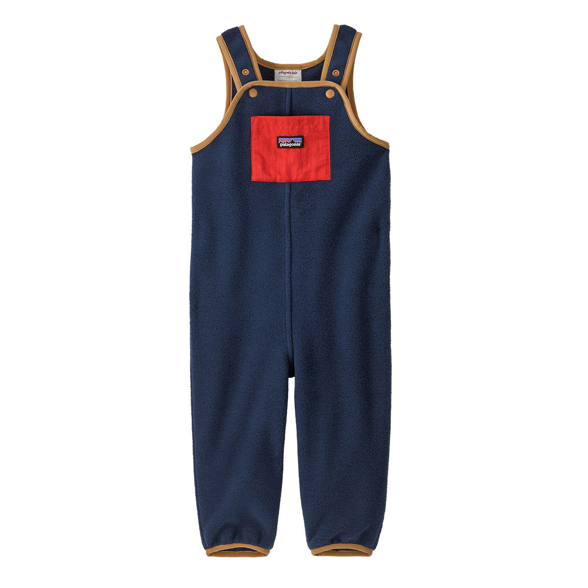 Patagonia Baby Synch Overalls New Navy w/Madder Red