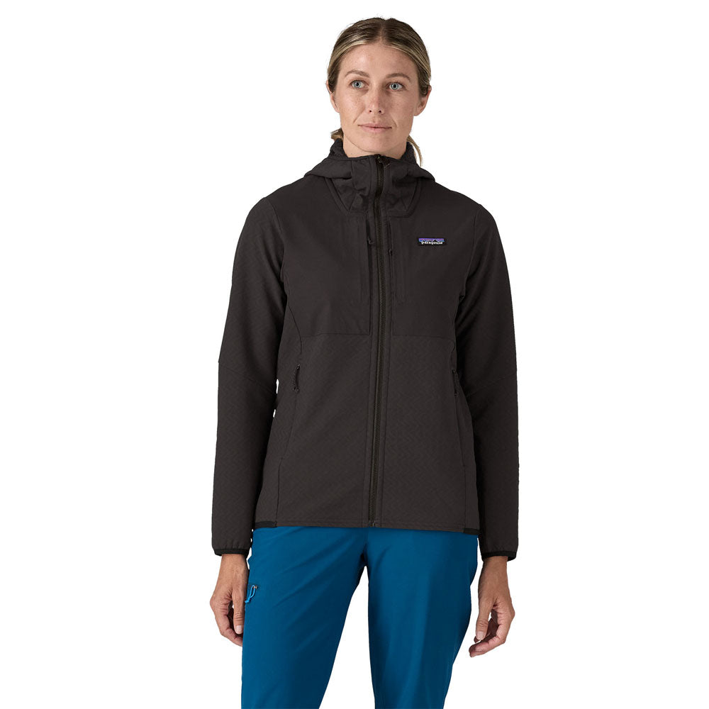 Patagonia Womens R2 CrossStrata Hoody Black
