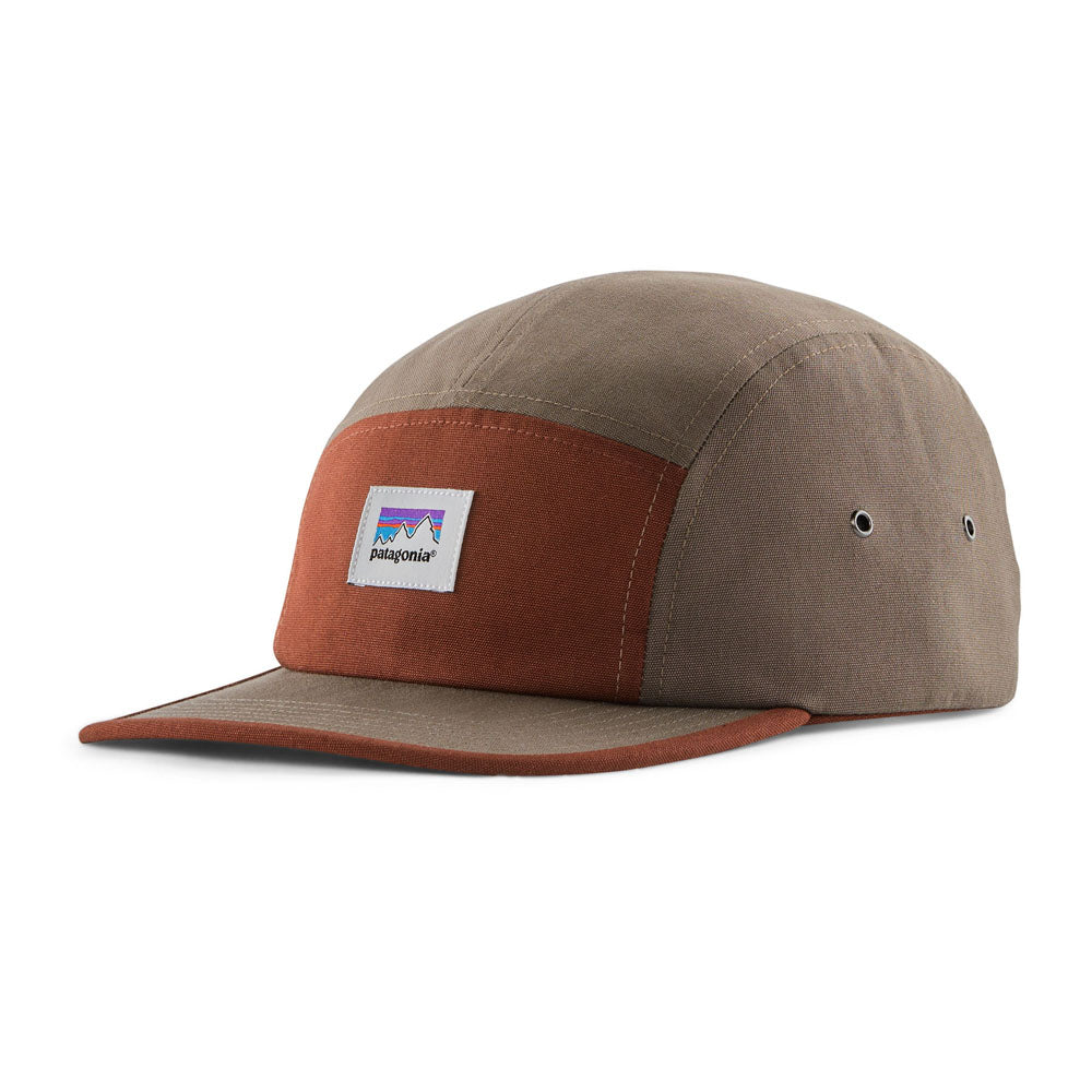 Patagonia Graphic Maclure Hat Shop Sticker: Marlow Brown