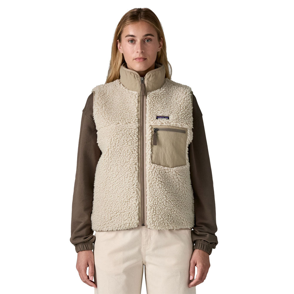 Patagonia Womens Classic Retro-X Vest Natural