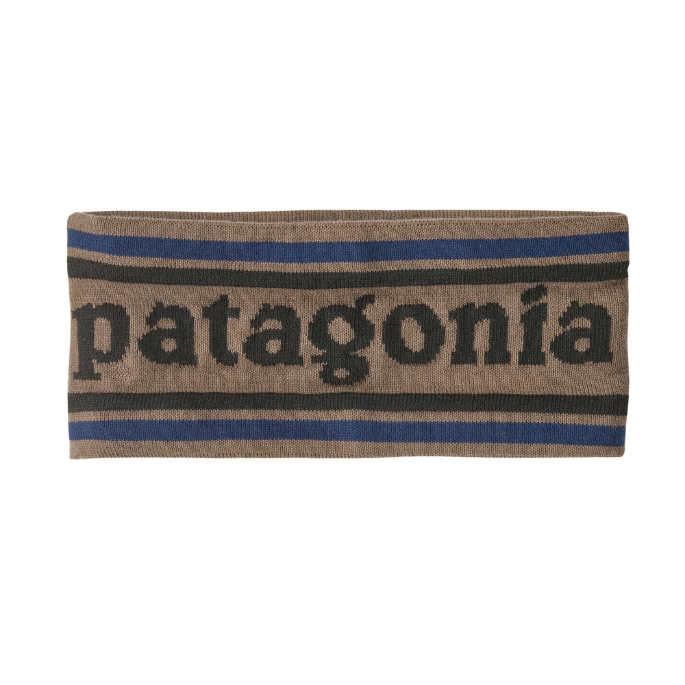 Patagonia Powder Town Headband Park Stripe: Marlow Brown
