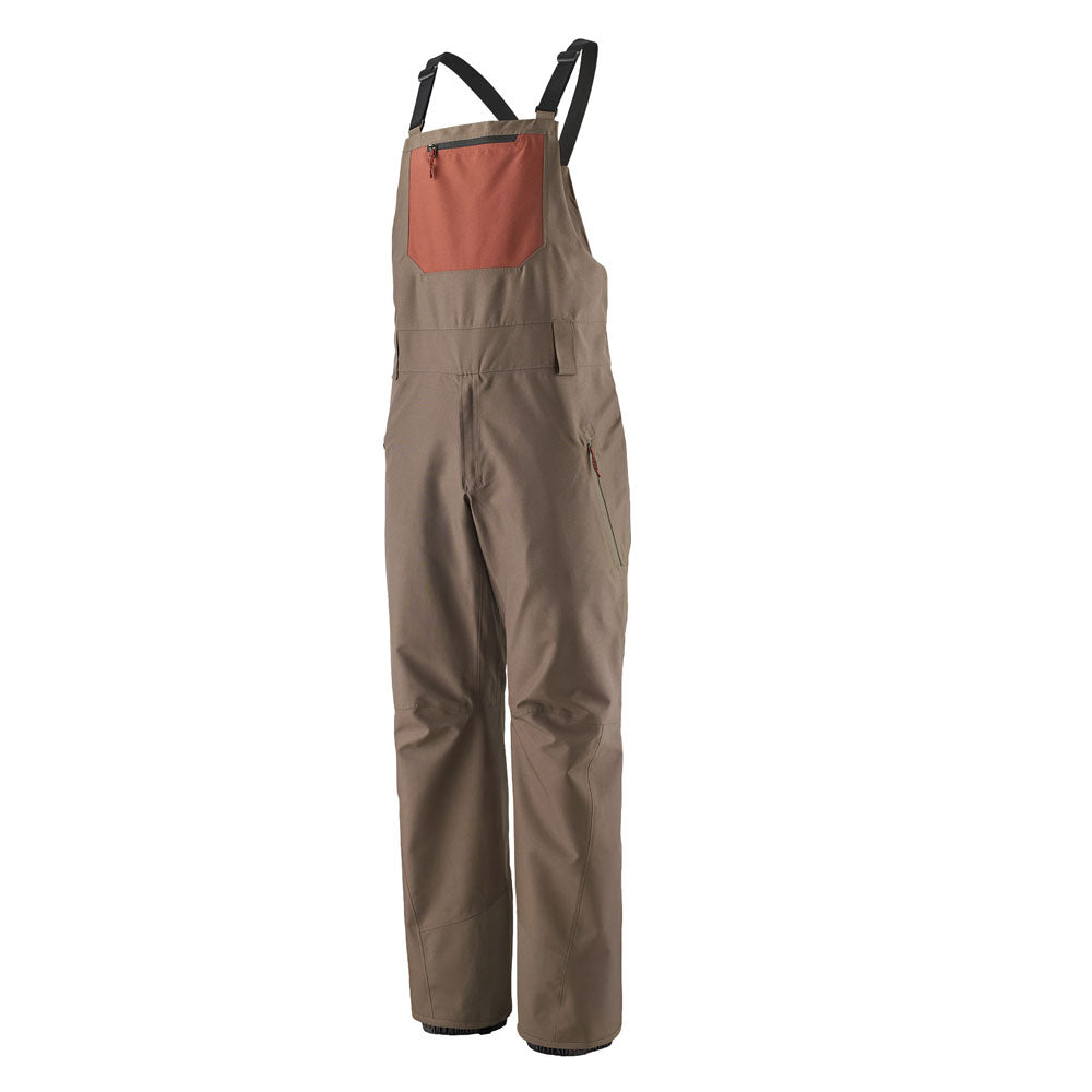 Patagonia Mens Powder Town Bibs - Regular arlow Brown / M