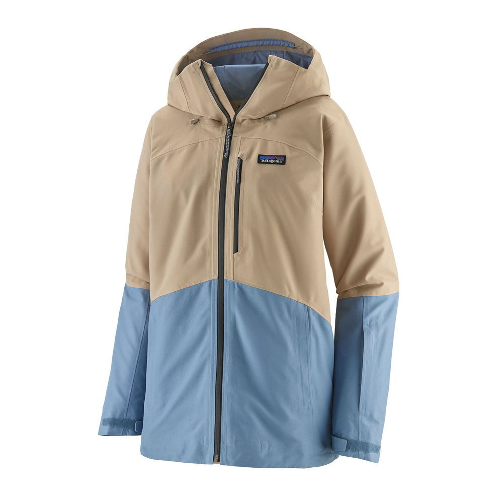Patagonia Womens Powder Town Jacket Oar Tan