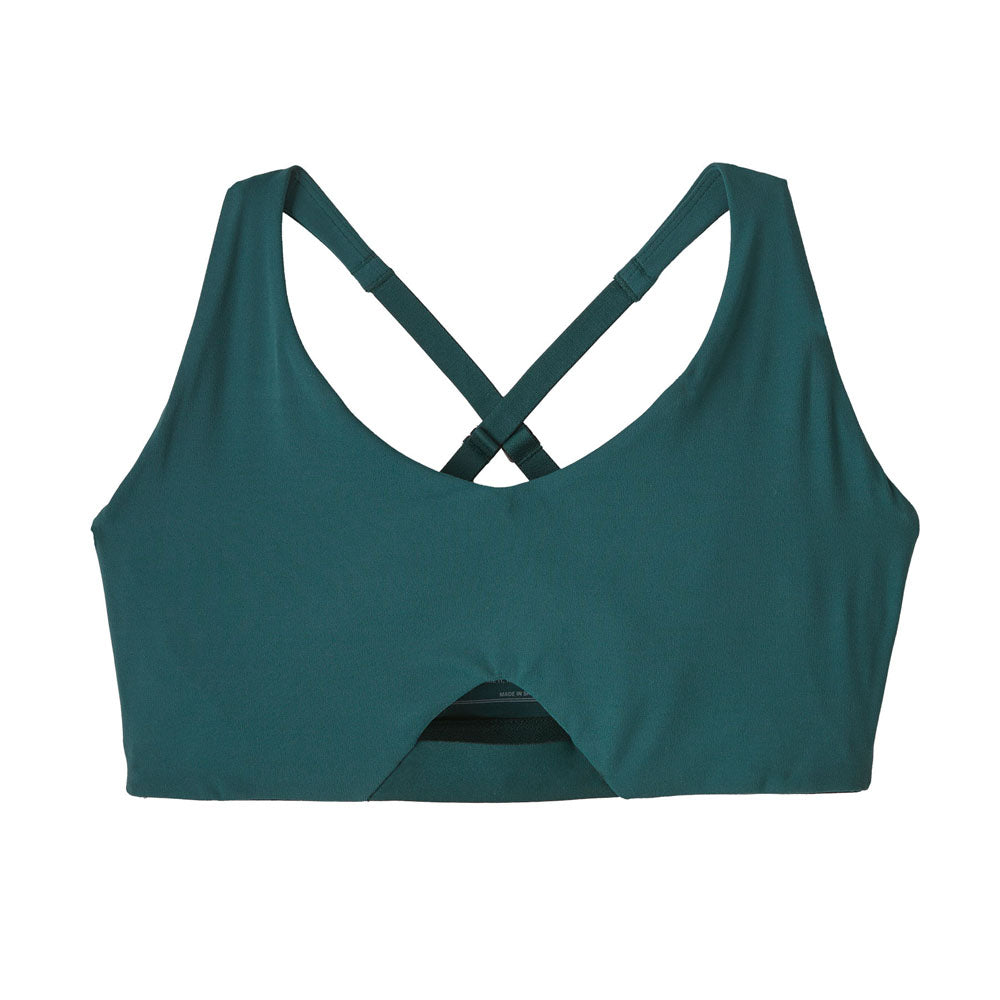 Patagonia Womens Maipo Low Impact Adjustable Bra Cascade Green