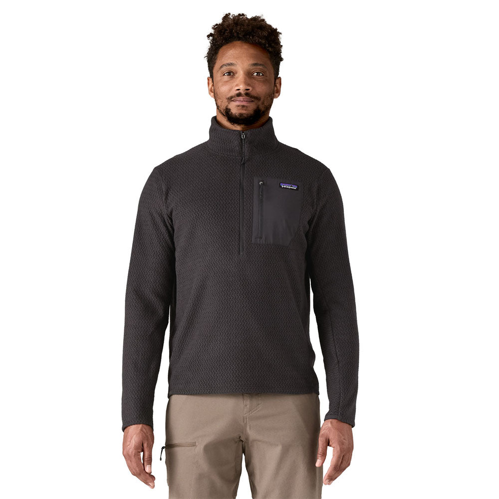 Patagonia Mens R1 Air Zip Neck Black