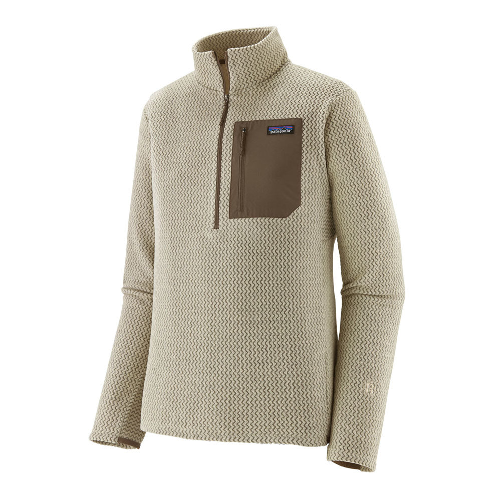 Patagonia Mens R1 Air Zip Neck Pelican