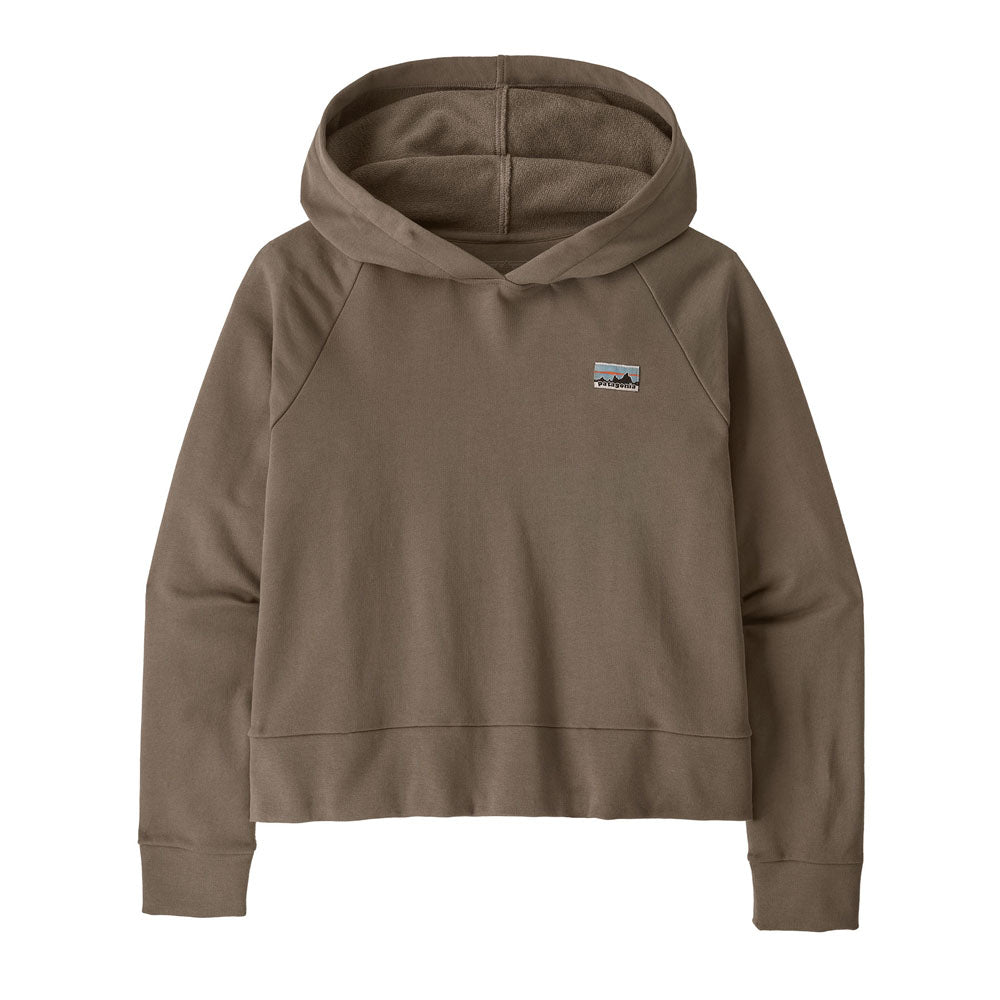 Patagonia Womens Regenerative Organic Certified Cotton Essential Hoody Marlow Brown