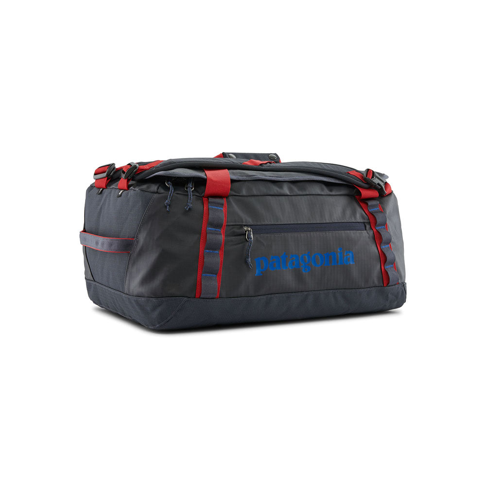Patagonia Black Hole Duffel 40L Smolder Blue w/Amanita Red