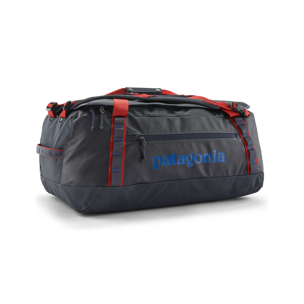 Patagonia Black Hole Duffel 55L Smolder Blue w/Amanita Red