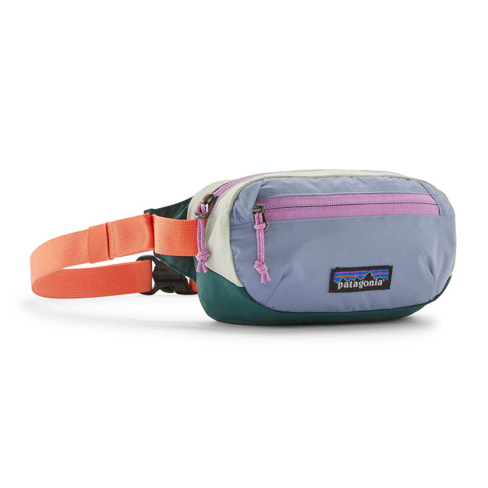 Patagonia Terravia Mini Hip Pack 1L Patchwork: Barnacle Blue