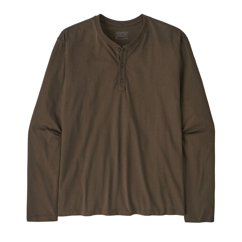 Patagonia Mens Long-Sleeved Daily Henley Otter Brown