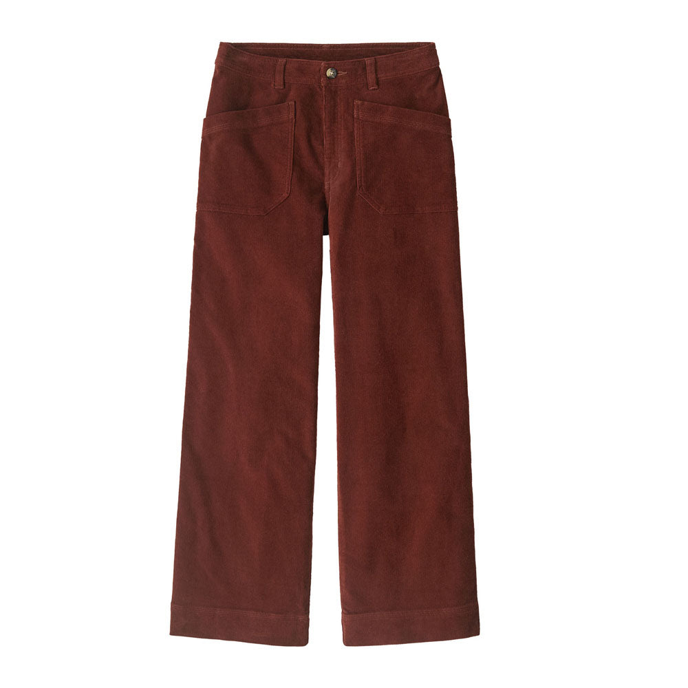 Patagonia Womens Wide Leg Cord Pants Dried Vanilla