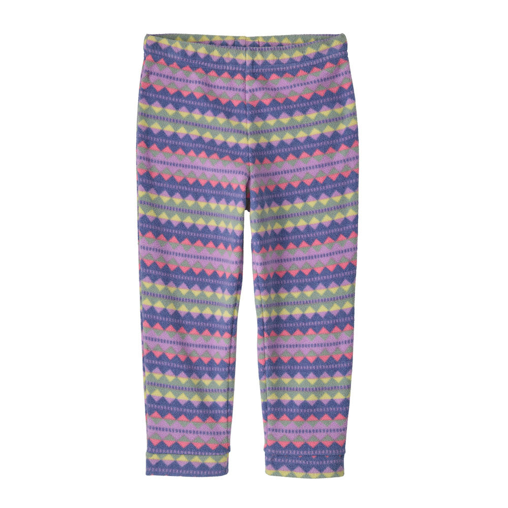 Patagonia Baby Micro D Bottoms Diamond Stripe: Brisk Purple