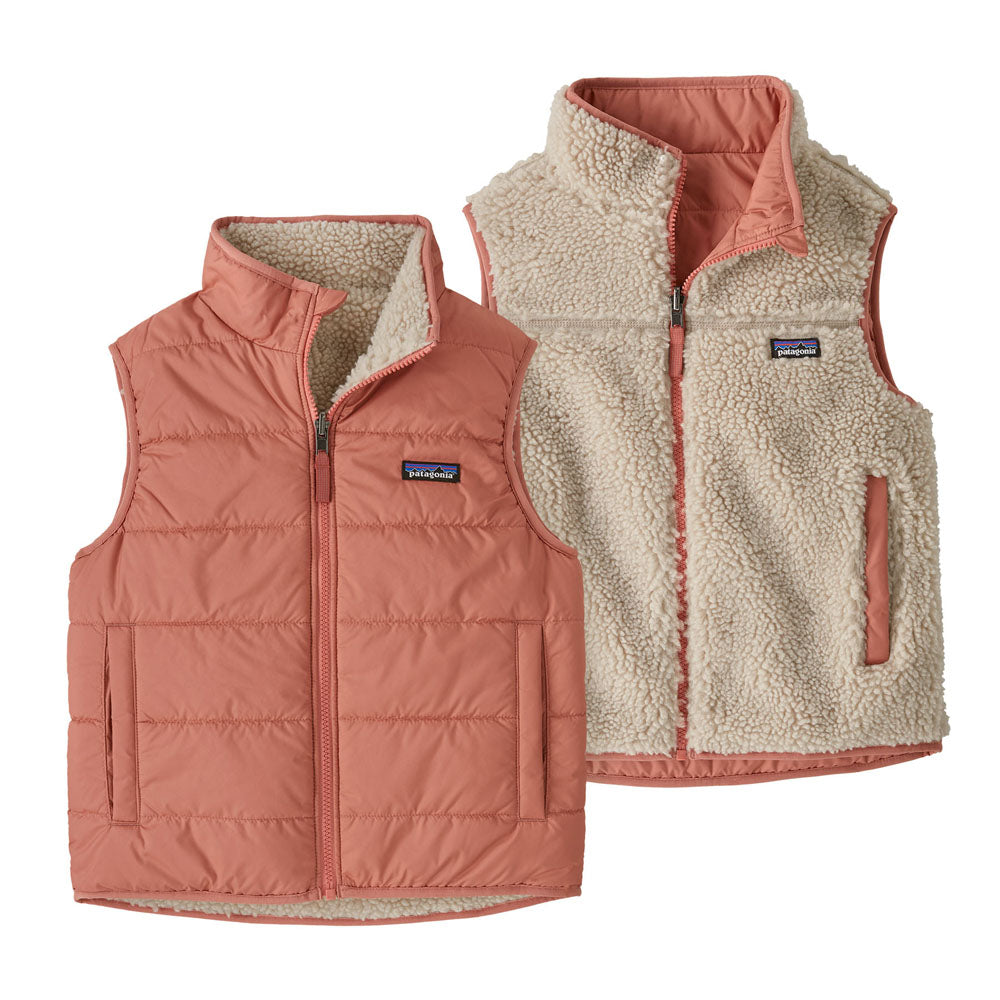 Patagonia Kids Reversible Ready Freddy Vest Moment Pink