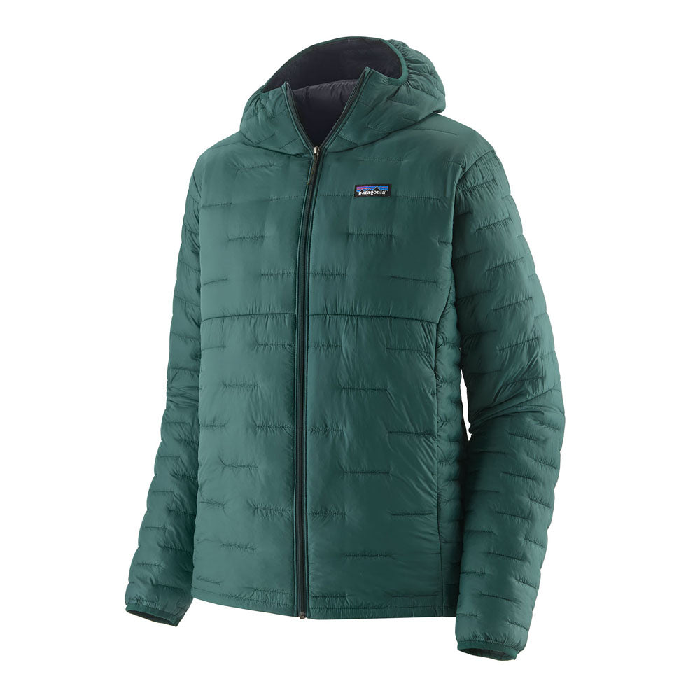 Patagonia Mens Micro Puff Hoody Cascade Green