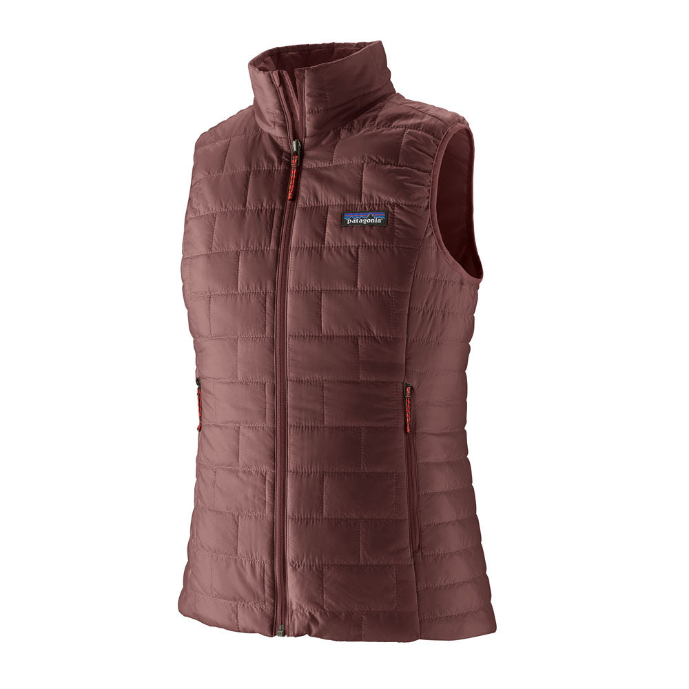 Patagonia Womens Nano Puff Vest Dark Ruby