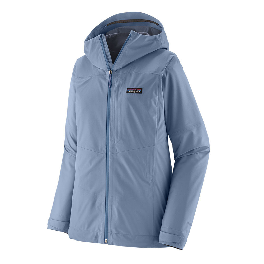 Patagonia Womens Boulder Fork Rain Jacket Barnacle Blue