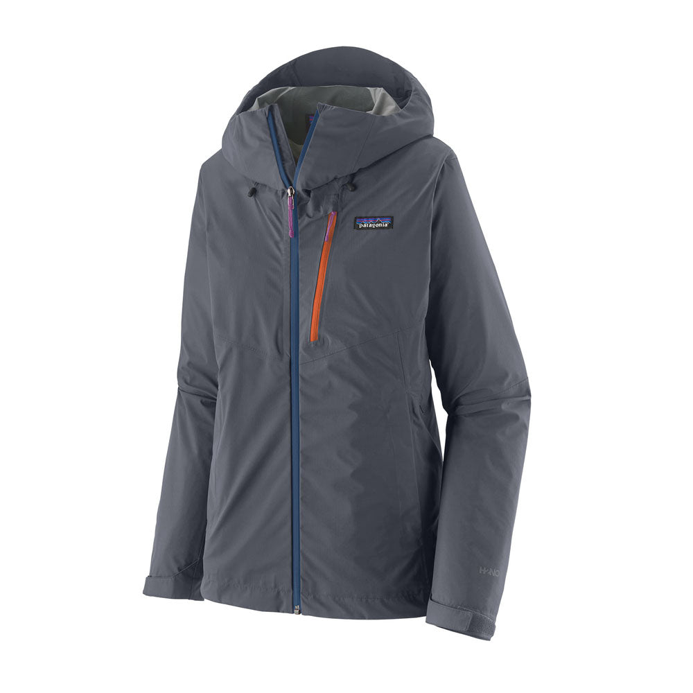 Patagonia Womens Granite Crest Rain Jacket Smolder Blue