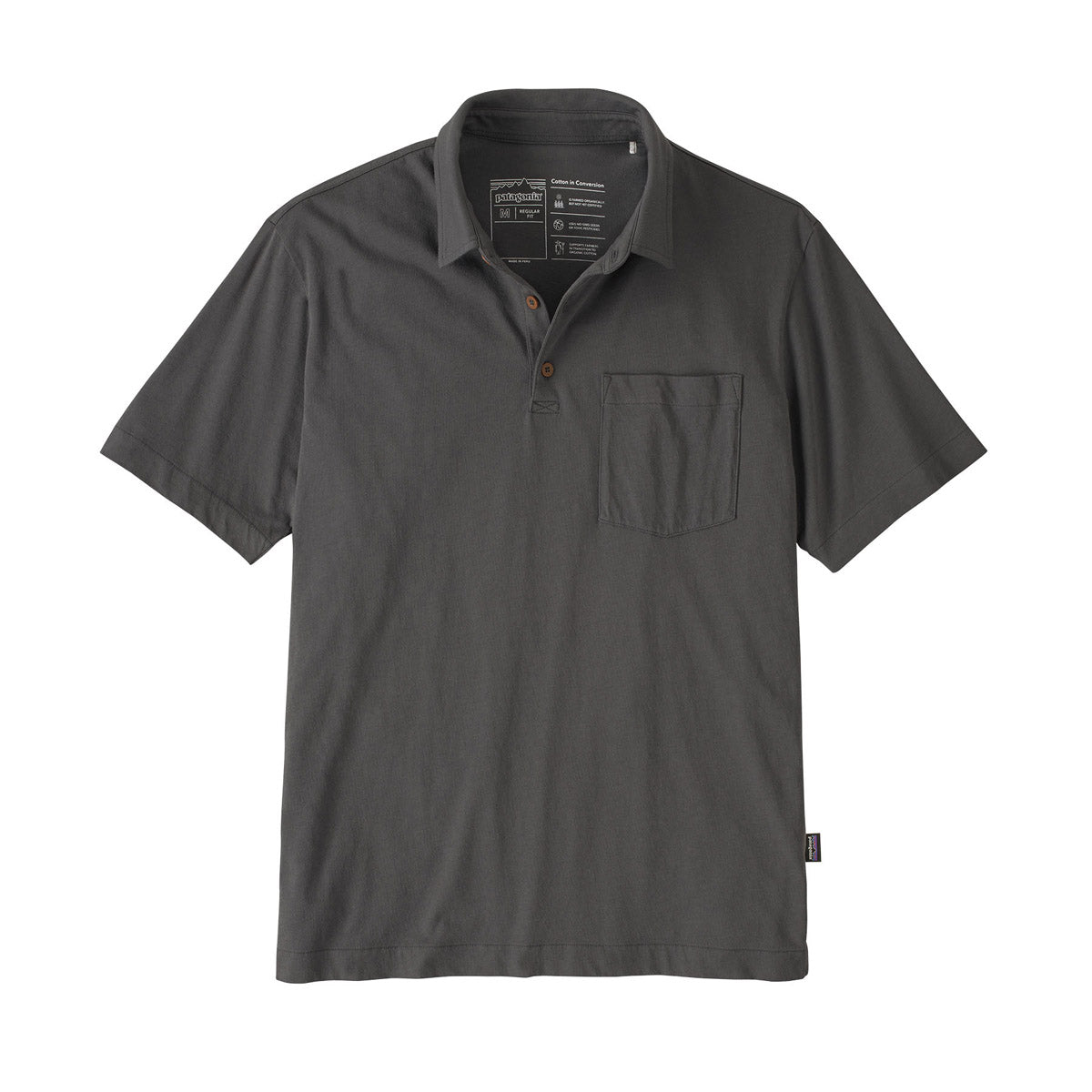 Patagonia Men's Cotton in Conversion Lightweight Pulloverlo Shirt Forge Grey