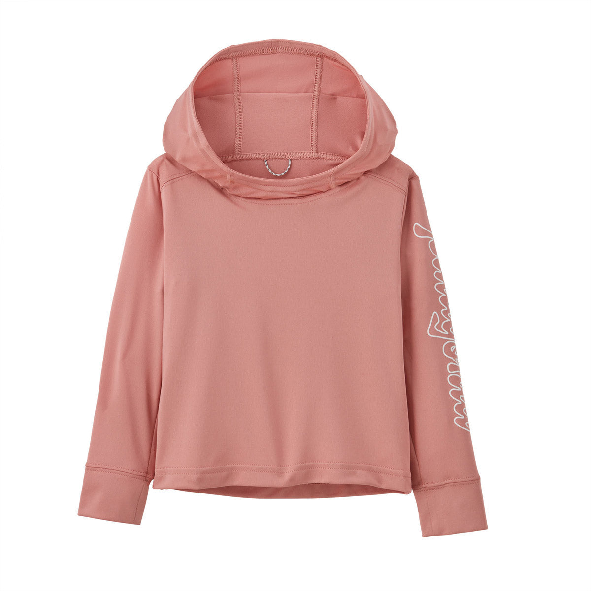 Patagonia Baby Capilene Silkweight UPF Hoody Fitz Script: Sunfade Pink