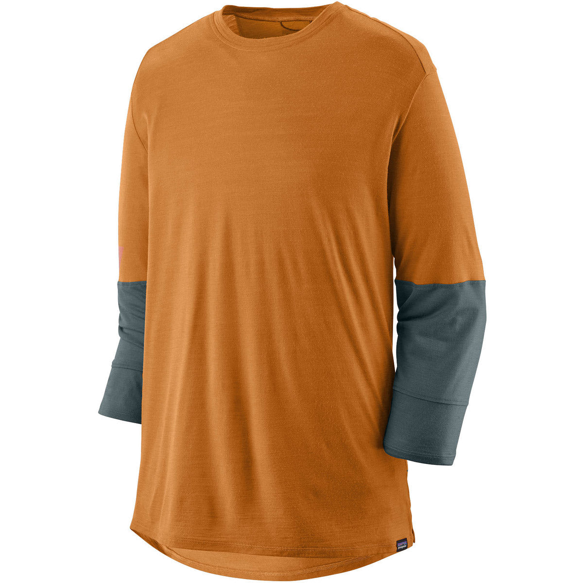 Patagonia Men's Merino 3/4-Sleeved Bike Jersey Golden Caramel
