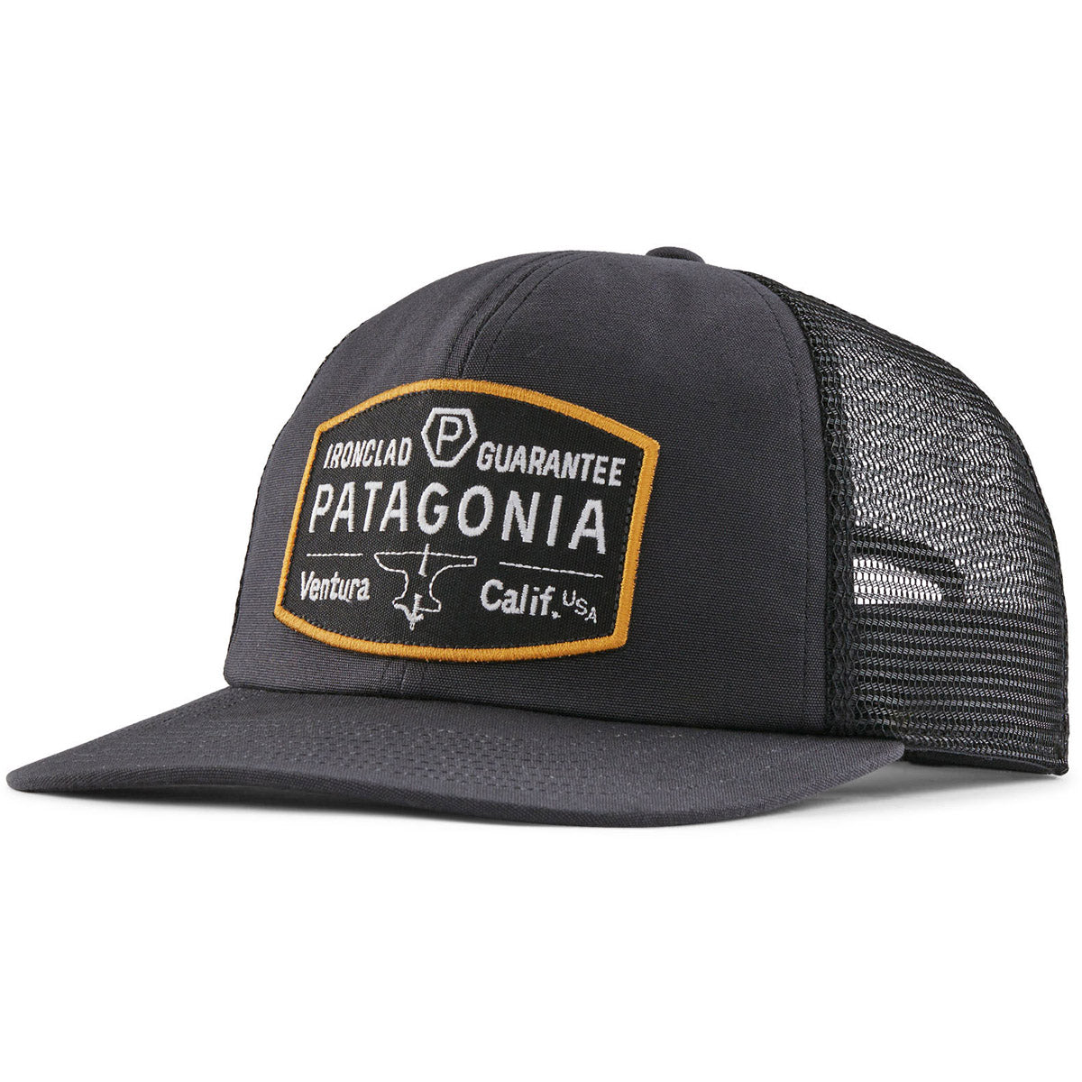 Patagonia Relaxed Trucker Hat Forge Mark: Ink Black