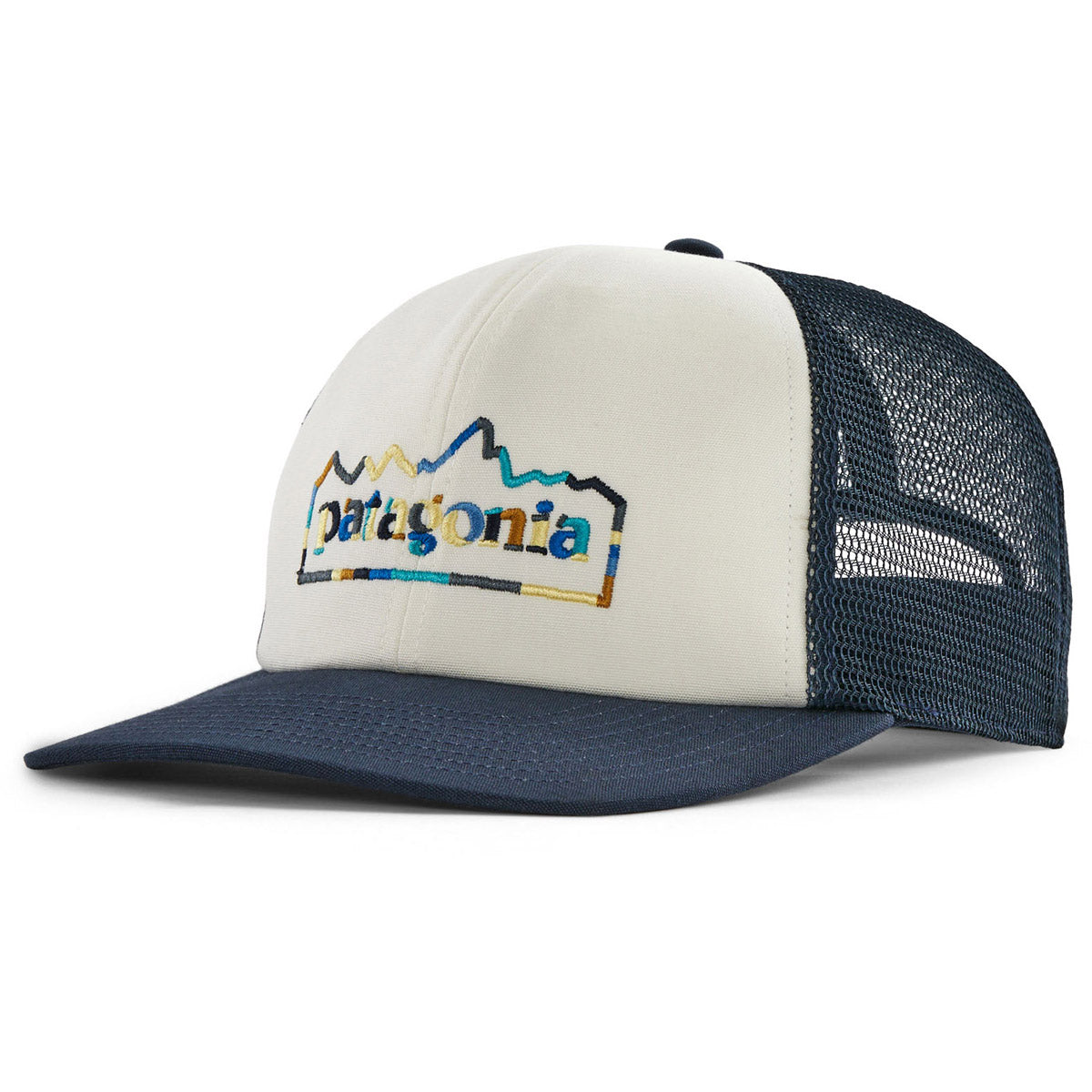 Patagonia Relaxed Trucker Hat Unity Fitz: White