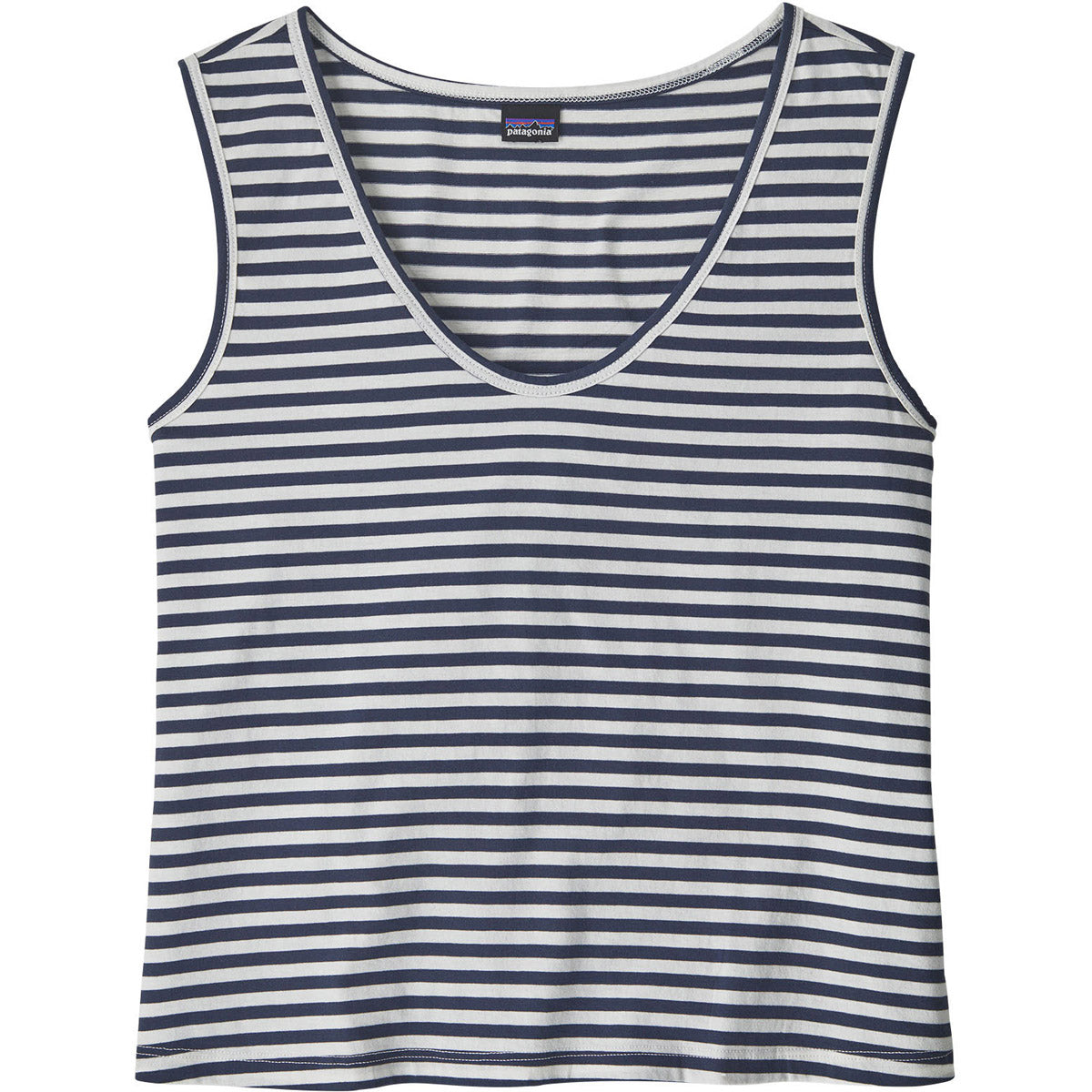 Patagonia Women&#39;s Regenerative Organic Certified Cotton Tank Top Field Day: New Navy