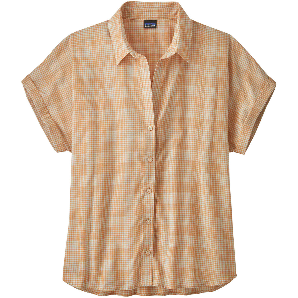 Patagonia Women&#39;s LW A/C Shirt Small Actions: Wispy Green