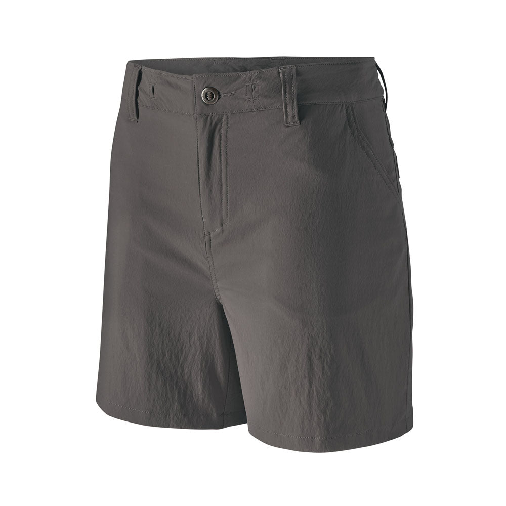 Patagonia Womens Quandary Shorts - 5 in. Forge Grey
