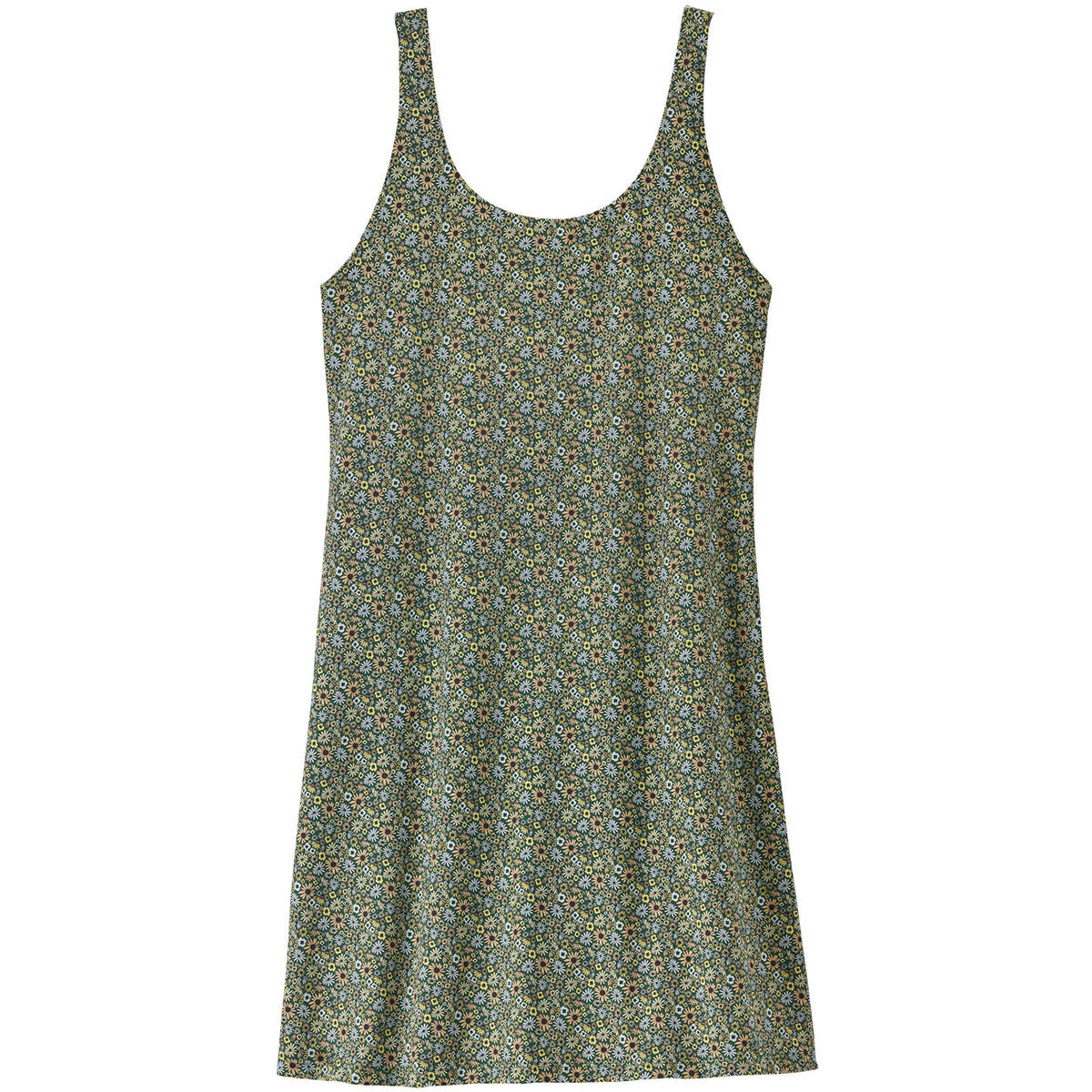 Patagonia Women&#39;s Maipo Dress Floral Fun: Conifer Green