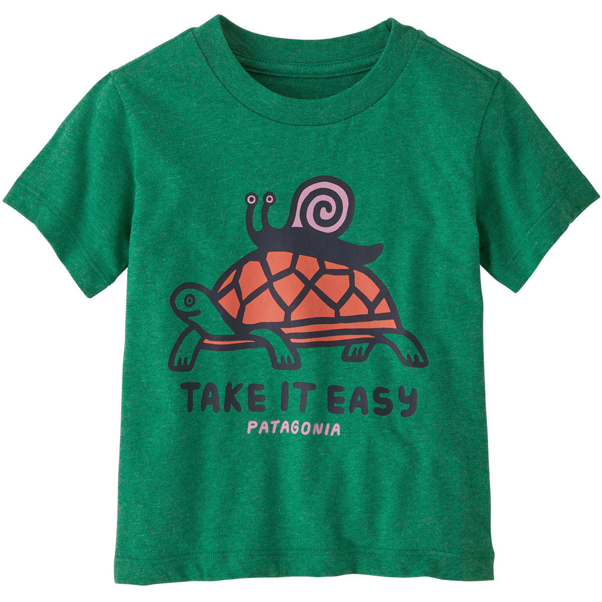 Patagonia Baby Graphic T-Shirt Easy Rider: Gather Green