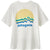 Patagonia Kids' Capilene Silkweight T-Shirt Ridge Rise oonlight: White / M