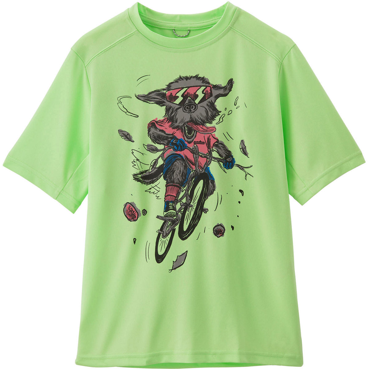 Patagonia Kids' Capilene Silkweight T-Shirt Trail Hound: alamander Green / S