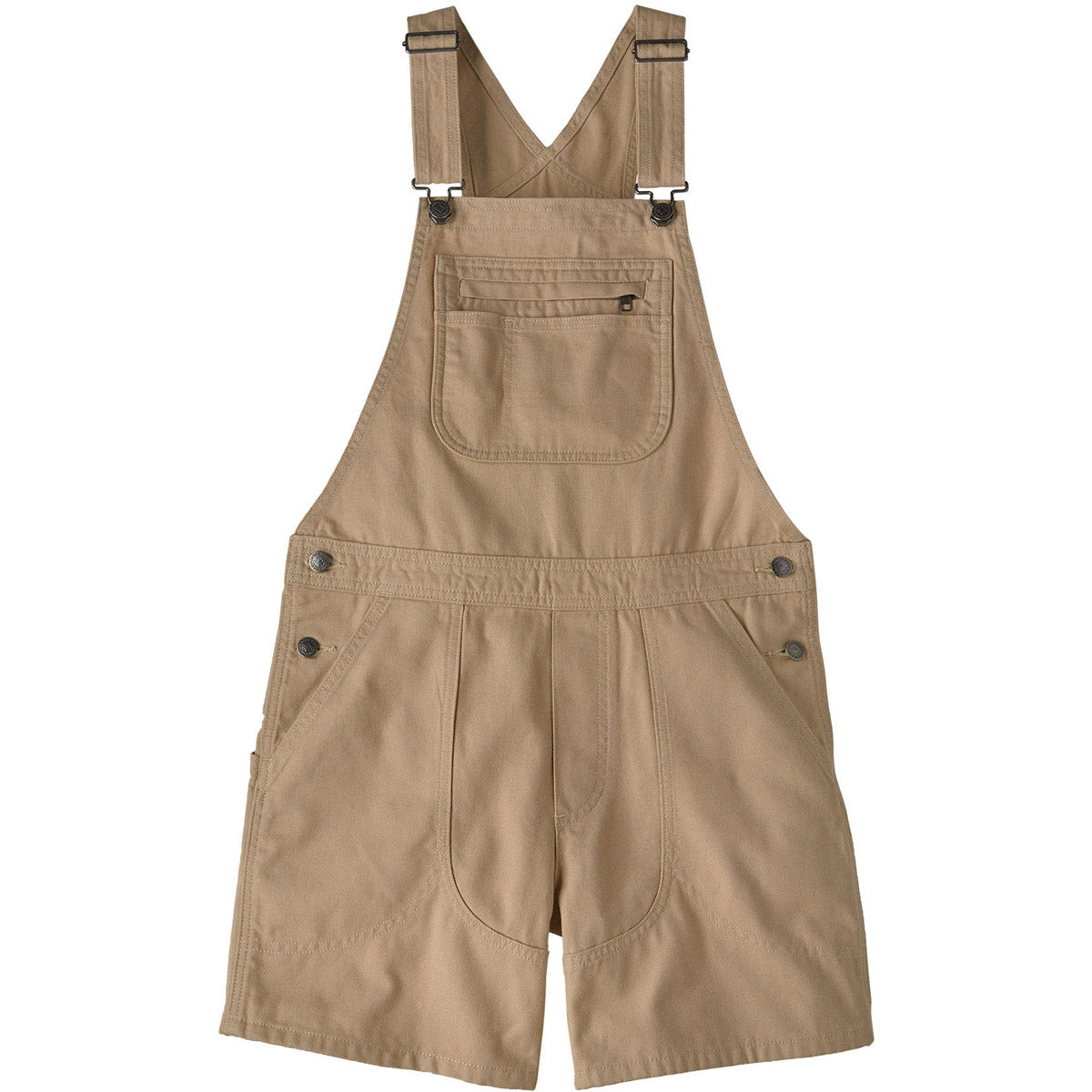 Patagonia Women's Stand Up Overalls - 5" Oar Tan