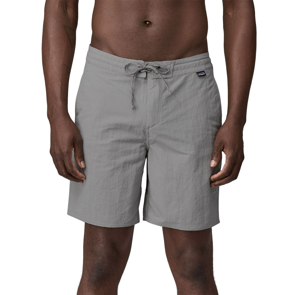 Patagonia Mens Wavefarer Hybrid Walk Shorts - 18 in. Salt Grey